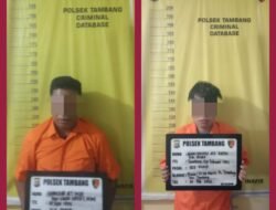 Enam Kali Beraksi, Dua Pelaku Spesialis Curanmor di Ringkus Polsek Tambang