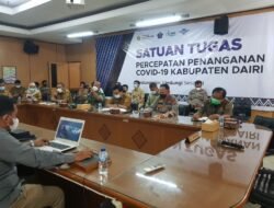 Pemerintah Kabupaten Dairi Lakukan Evaluasi Perkembangan Covid-19 dan Berbagai Upaya Melakukan Pengendaliannya