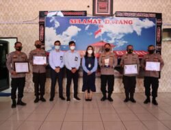 Polres Dairi Terima Empat Penghargaan dari KPPN Sidikalang
