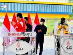 Walikota Bitung Dampingi Presiden RI Resmikan Jalan Tol Manado Bitung