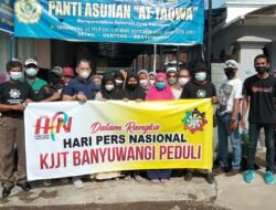 Peringati HPN 2022, KJJT-BWI Gelar Baksos di Genteng
