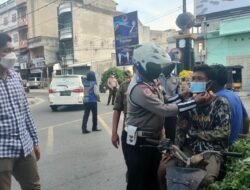 Rutin Laksanakan Patroli Yustisi, Polresta Deli Serdang Antisipasi Penyebaran Wabah Covid-19