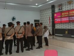 Kenal Pamit Pejabat Baru dan Lama Polres Merangin