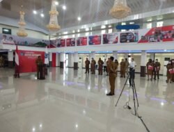 Wali Kota Bitung Pimpin Apel Kerja Secara Virtual Gaji Pala dan RT Siap di Bayarkan