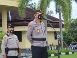 Apel Gelar Pasukan Ops Keselamatan 2022, Ini Arahan Kapolres Banyuasin