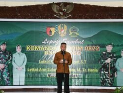 Acara Pisah Sambut Dandim 0822 Bondowoso