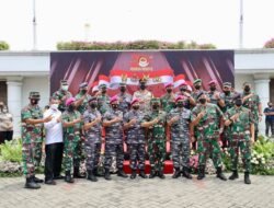 Pemberangkatan Bakti Sosial 30 Tahun Pengabdian Persada AKABRI 92 Jawa Timur