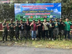 Dalam Sekejap Gunung Fuji Papringan Klakah Mejadi Lautan Hijau, Untuk Mecegah Kerusakan Alam Ribuan Bibit Ditanam