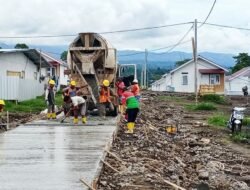 Asisten Administrasi Nugroho: Pembangunan Jalan di Tempat Relokasi Sumber Mujur, Sebelum Hari Raya Ini Harus Selesai