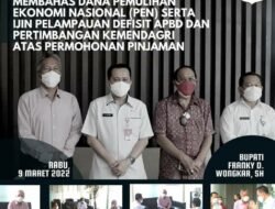 Bupati FDW Bertemu Dirjen Bina Keuangan Daerah Bahas Terkait Dana PEN