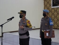 Kapolres Bondowoso Pimpin Upacara Sertijab Kasat Resnarkoba dan 2 Kapolsek