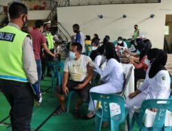 Dukung Program Pemerintah Polresta Deli Serdang Terus Gelar Akselerasi Percepatan Vaksinasi