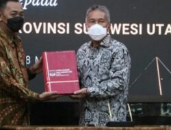 Bupati FDW Serahkan Laporan Keuangan Kepada BPK Perwakilan Sulut di Manado
