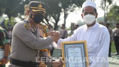 Plaosan Tempati Urutan Tertinggi Pencapaian Vaksinasi, Kapolres Beri Penghargaan