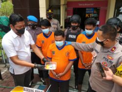Sediakan Tempat Andok Sabu, Tiga Pengedar Ditangkap Polsek Tambaksari Surabaya