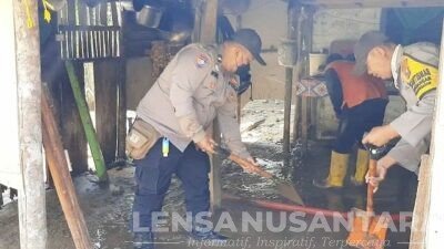 Polresta Banyuwangi dan Stake Holder Gerak Cepat Bantu Warga Terdampak Banjir