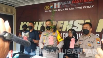 Polres Pelabuhan Tanjung Perak Surabaya Gagalkan Peredaran Narkotika Jenis Ganja