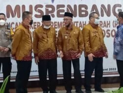 Dilaporkan Polisi oleh Bupati Bondowoso, Ketua DPRD Legowo Hadiri Musrenbang Rancangan RKPD Tahun 2023
