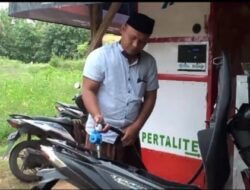 Warga Pamekasan Ciptakan Pom Bensin Mini Pintar, Seperti Mesin ATM