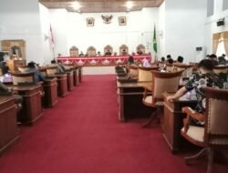 DPRD Seluma Gelar Paripurna dengan Agenda Laporan Keterangan Pertanggung Jawaban Tahun 2021