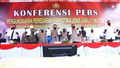Ungkap Sabu 1,196 Ton, Kapolri: Kita Jaga Program Pemerintah Wujudkan SDM Unggul