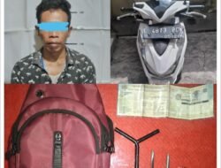 Nyaris Jadi Amukan Warga, Maling Motor di Sukodono Surabaya Diselamatkan Polisi