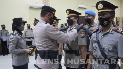 Kapolres Pamekasan Pimpin Langsung Serah Terima Jabatan Kasat Lantas, Kasat Reskrim dan Kapolsek Pademawu