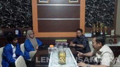 Mahasiwa PPL/Magang IAI AL. Amanah Jeneponto Diterima Dewan Pendiri LBH. BUTTA TOA Bantaeng