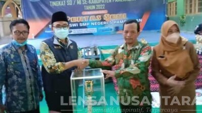 Bupati Apresiasi Lomba Cosmis Plus ke – 3 di SMPN 5 Pamekasan