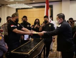 Kukuhkan DPW Riau dan DPC Kampar, Fonda Tangguh Mengatakan SPI Mesti Bermamfaat Bagi Masyarakat dan Polri