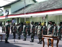 12 Prajurit Kodim 0822 Bondowoso Naik Pangkat, Ini Pesan Dandim 0822