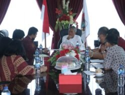 Bupati FDW Bersama Jajarannya Ikuti Exit Meeting BPK RI Sulut