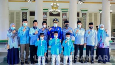 Bupati Baddrut Tamam Lepas Tiga Santri Pamekasan Wakili Jawa Timur di Ajang FASI 2022