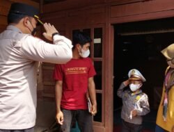 Kapolres Tanggamus Salurkan Bantuan Kapolda Lampung Untuk Anak Penderita Kelainan Mata