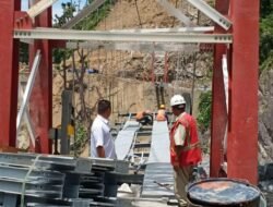 Jembatan Darurat Gladak Perak Lumajang Dalam Waktu Dekat Akan Segera Dioperasikan