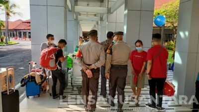 Cegah Pelanggaran Prokes, Polres Bandara Gencarkan Patroli Prokes