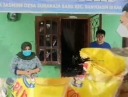Bulan Ramadhan, Kasatlantas Polres Banyuasin Santuni Anak Yatim