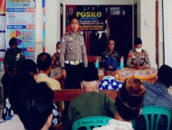 Kasat Lantas Siapkan Strategi untuk Menghidari Kemacetan di Pasar Gedang Ranuyono saat Menjelang Hari Raya