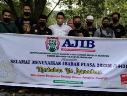 AJIB Berbagi Dimasa Pandemi, Takjil Gratis Dibagikan di Alun-alun Bondowoso