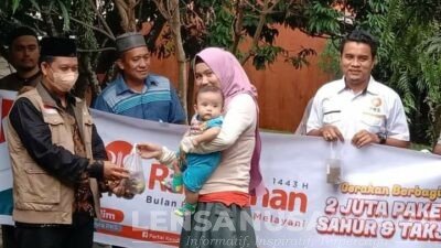 DPD PKS Kota Dumai Bagikan 2.400 Paket Takjil di 7 Kecamatan