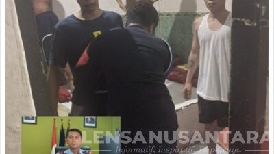 Seluruh Kamar Warga Binaan Rutan Kelas I Surabaya di Razia Oleh Petugas