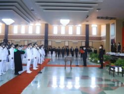 249 Kades Terpilih Resmi Dilantik di Gedung Islamic Center Kraksaan Probolinggo