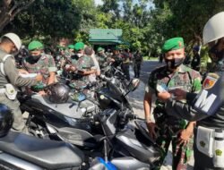 Ciptakan Prajurit Dasiplin Berlalu Lintas, Kodim 0826 Pamekasan Gelar Cek Kelengkapan Kendaraan Bermotor