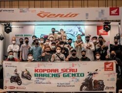 Genio Eksis Samarinda Ramaikan Acara Launching New Honda Genio