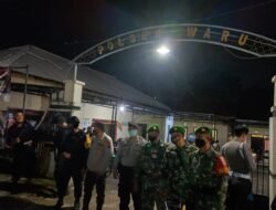 Beri Rasa Aman Kepada Warga, Petugas Gabungan TNI-POLRI Gelar Patroli Skala Besar Jelang Pilkades Serentak di Pamekasan