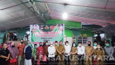 Pantau Vaksinasi, Wabup PYR Bersilahturahmi dan Berikan Bingkisan Ramadhan di Masjid Al-Hidayah Desa Tompasobaru Satu