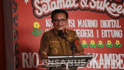 Walikota Bitung Membuka Lomba Mading Digital dan Sampaikan Hal Ini
