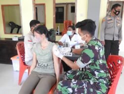 Lanud IG Dewanto Menggelar Vaksinasi Setiap Hari