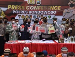 Polres Bondowoso Amankan 10 Tersangka Sepanjang Ramadhan, Salah Satunya Miliki Senpi Ilegal