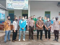 Menjelang Hari Raya idul Fitri 1443 H, Kelurahan Kasui Pasar mengadakan Posyandu dan Vaksinasi